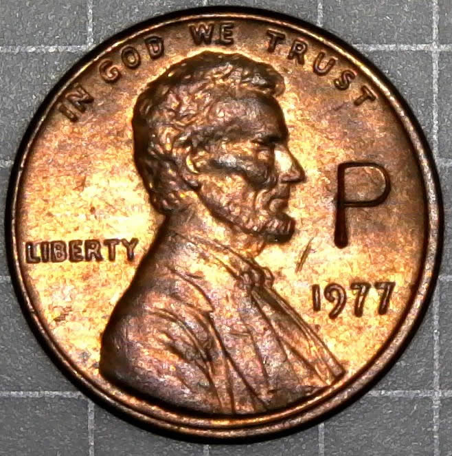 1977-P-Lincoln-Memorial-Cent-With-
